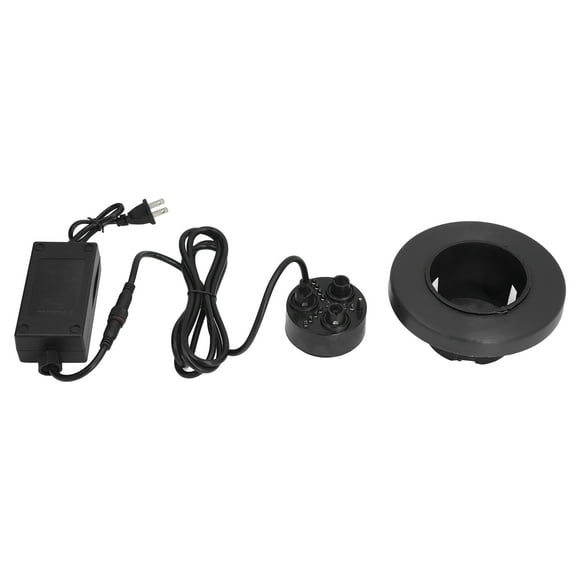 Water Fountain Atomizer,Ultrasonic Fog Maker 3 LED Fountain Fogger Ultrasonic Fog Maker Elevate Your Experience