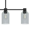 thumbnail image 4 of Hunter - Lochemeade 4-light Natural Black Iron, Large Chandelier, Dimmable, Modern Style, Linear Shaped, for Bedrooms, Dining, Living Rooms - 19715, 4 of 10