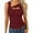 Wine, variant on Breezora Women's Summer Essential Sleeveless Tank Top Casual Basic Cami L Size Beige