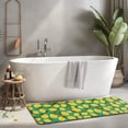 thumbnail image 2 of Yellow Lemon Fruit Dots Green Pattern Kitchen Rug Mat,Kitchen Runner Rugs Non Skid Washable,Decorative Kitchen Floor Mats for Kitchen,Sink,Laundry,17"x47.2", 2 of 7