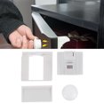 thumbnail image 4 of 10pcs Safety Cabinet Locks Adhesive Drawer Locks with Key, 4 of 9