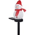 thumbnail image 1 of LED Solar Outdoor Light Christmas Snowman Inserted In The Ground Decoration Landscape Lawn Light Waterproof Garden Decoration, Red, 1 of 6