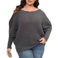 thumbnail image 2 of Babysbule Womens Fall Plus Top Sets Outfit Women's Casual Homewear Long-Sleeve Tops Trousers Turndown Collar Night Pajamas Suits, 2 of 8