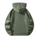 thumbnail image 3 of WILLBEST Sudaderas para Hombre, Sudadera con Capucha y Media Cremallera para Otoño e Invierno, Suéter Informal Holgado De Talla Grande y Ajustado Chica, 3 of 3