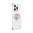 thumbnail image 3 of Soporte para teléfono móvil PopSockets PopGrip, diseño floral translúcido, 3 of 6