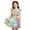 Multicolour-4, variant on Easter Dresses for Girls Flutter Sleeve Bunny Print Sleeveless Dress Casual A Line Summer Crewneck Sundresses