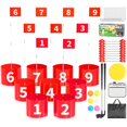 thumbnail image 1 of Juego de golf FOOING con 2 palos, 9 hoyos, pelotas y bandera, 1 of 7