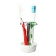 thumbnail image 1 of Soporte de soporte de cepillo de dientes de acero inoxidable para encimera de tocador de baño Organizador de almacenamiento de cepillo Comestic seitruly JJ23359-02B, 1 of 6