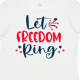 thumbnail image 4 of Inktastic 4th of July Let Freedom Ring with Stars Boys or Girls Toddler T-Shirt, 4 of 5