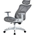 thumbnail image 2 of Silla Ejecutiva Acteck FLOE PLUS EC727 Ergonomica Reclinable 135° 120kg Reposabrazos 3D Blanco, 2 of 6