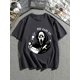 thumbnail image 4 of Haz una declaración aterradora: camiseta gráfica informal para hombre para Halloween, 4 of 4