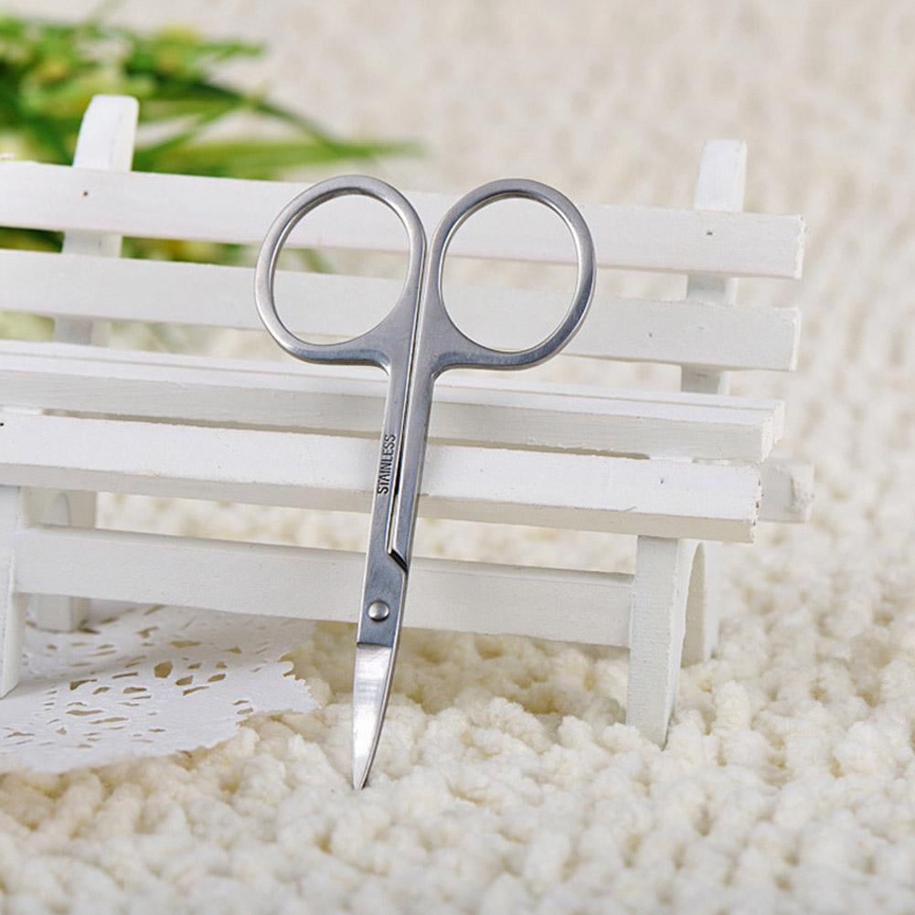 YLSHRF Eyebrow Scissors Comb Eyelash Hair Trimming Grooming Scissors