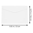thumbnail image 2 of HEATSHAKING Ticket Envelope 50Set 9.04X6.37X0.04In, 2 of 8