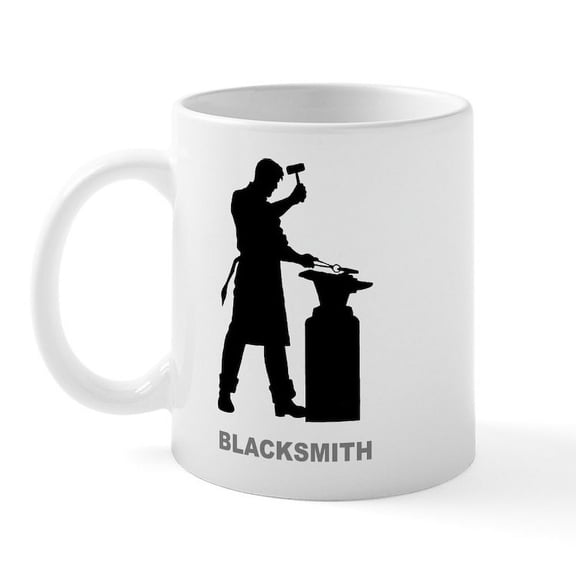 CafePress - Blacksmith Mug - 11 oz Ceramic Mug - Novelty Coffee Tea Cup