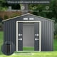thumbnail image 5 of Cobertizo de Metal Costway Caseta Jardin 277 x 191 x 202 cm, 5 of 9