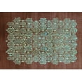 thumbnail image 1 of Ahgly Company Indoor Rectangle Oriental Light Blue Industrial Area Rugs, 2' x 5', 1 of 4