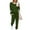 Green, variant on Sweatsuits Womens 2pcs Sets Jogger Set Casual 2 Piece Outfit Striped Sweatshirts Long Tracksuits