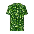 thumbnail image 3 of Rocae Happy St. Patrick's day for Breathable Men's Baseball T-Shirt Fashionable Casual Baseball Jersey, Moisture-wicking Sportswear Small, 3 of 9