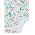 thumbnail image 4 of Garanimals Baby Girl Short Sleeve Print Rib Bodysuit, Sizes 0-24 Months, 4 of 4