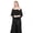 Style 1-Black, variant on Womens Satin Shawl Wraps Wedding Party Scarf Soft Scarves for Bridal Evening Dresses Purple