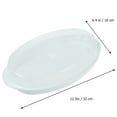 thumbnail image 2 of OULII 2Pcs Kitchen Food Steamer White PP Steamer for Food Cooking and Steaming, 2 of 8