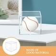 thumbnail image 1 of unbranded 3Ud Caja Decorativa Transparente Para Almacenar Y Exhibir Pelotas De Béisbol En Casa, 1 of 8