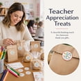 thumbnail image 2 of Thank You Treat Stickers 120PCS 1.6 Inch, Teacher Appreciation Labels for Dessert Table, Snack Bags, Employee Nurse Appreciation Gifts, Party Favor Stickers, 2 of 7