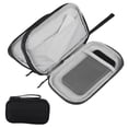 thumbnail image 6 of Unique Bargains Electronic Organizer Cable Double Layers Portable Pouch Black Large, 6 of 6
