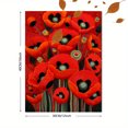 thumbnail image 3 of Qisvanset City Background Autumn Couple Canvas Print 12x16 Inch Cafe Art, 3 of 8