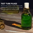 thumbnail image 2 of HLONK Rubber Stopper Stoppers Laboratory Bottle Plug Aplenty Flasks Solid Sealing White, 2 of 6