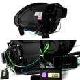 thumbnail image 2 of AKKON - For VW Beetle Black Bezel DRL Daylight LED Strip Projector Headlights Front Lamps Replacement, 2 of 7