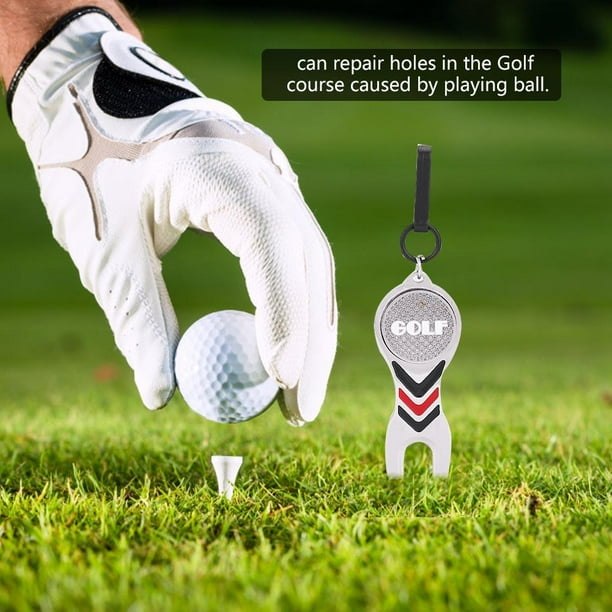 YLSHRF Golf Divot Repair Tool, Golf Divot Tool,Durable Metal Golf Divot