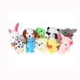 thumbnail image 4 of Animal Finger Puppets Cute Toys Hand Puppets Finger Dolls 10-Pack - Soft Plush Material Interactive Play Educational Toy - For Preschoolers Storytelling, 4 of 7