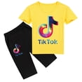 thumbnail image 4 of Bzdaisy TikTok Short Sleeve T-Shirt & Shorts Set - Trendy Dancewear for Kids | Comfy and Stylish | Perfect for TikTok Fans and Young Dancers, 4 of 4