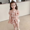 thumbnail image 6 of Gerichy Girls Summer Outfits, Baby Girl Flower Embroidery Sleeveless Romper Casual Summer Cotton Jumpsuit, 6 of 9