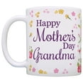 thumbnail image 2 of ThisWear Mothers Day Gifts Happy Mother's Day Grandma Gift for Grandma Mom 11 ounce Coffee Mug Floral, 2 of 4