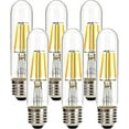 thumbnail image 4 of Leadleds 4W 40 Watt Equivalent Warm White Vintage Edison Tubular E26 LED Bulb, 6 Pack, 4 of 8