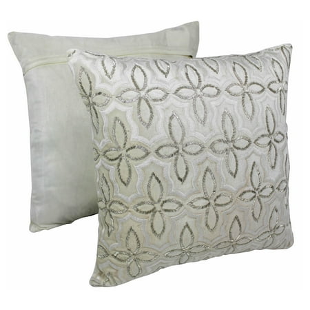 Blazing Needles 20 X In Moroccan Beaded Velvet Throw Pillow Moroccan Beaded Velvet Throw Pillow Set Of 2
