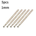 thumbnail image 1 of 0.5Mm-3Mm Ball Round Rotary Diamond Burr Drill Bit Grinding Carving 5Pcs, 1 of 2