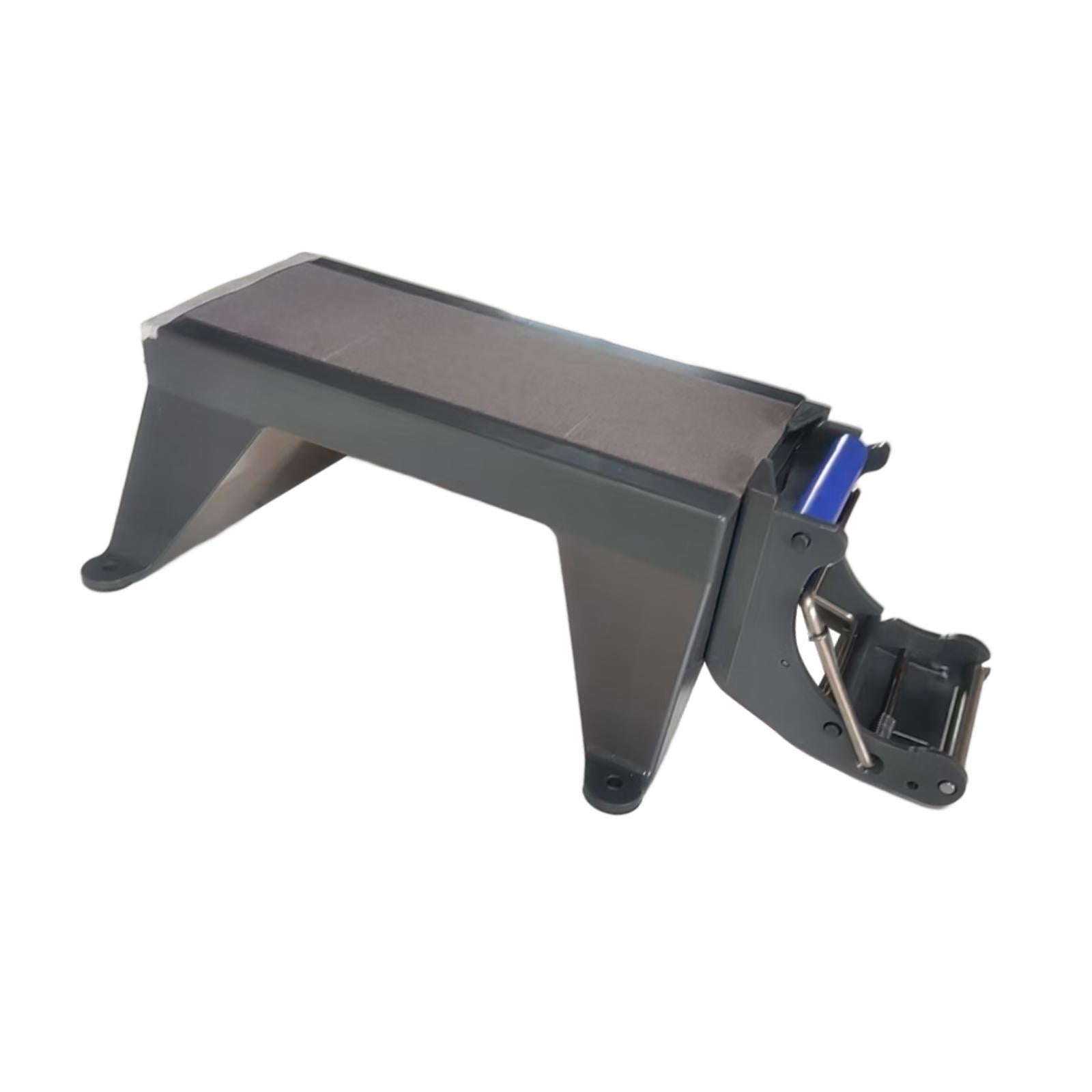 figatia Packing Tape Dispenser Tape Cutter 33.6x19x10cm Compact Built in Serrated Blade Space Saving for Shipping, Carton Accessories Dark Grey