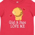 thumbnail image 4 of Inktastic Gigi and Paps Love Me Grandson Lion Boys Toddler T-Shirt, 4 of 5