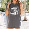 thumbnail image 4 of Funny Somebody's Feral Wife Tee for Women Pepper Shirt Adult Large, 4 of 7