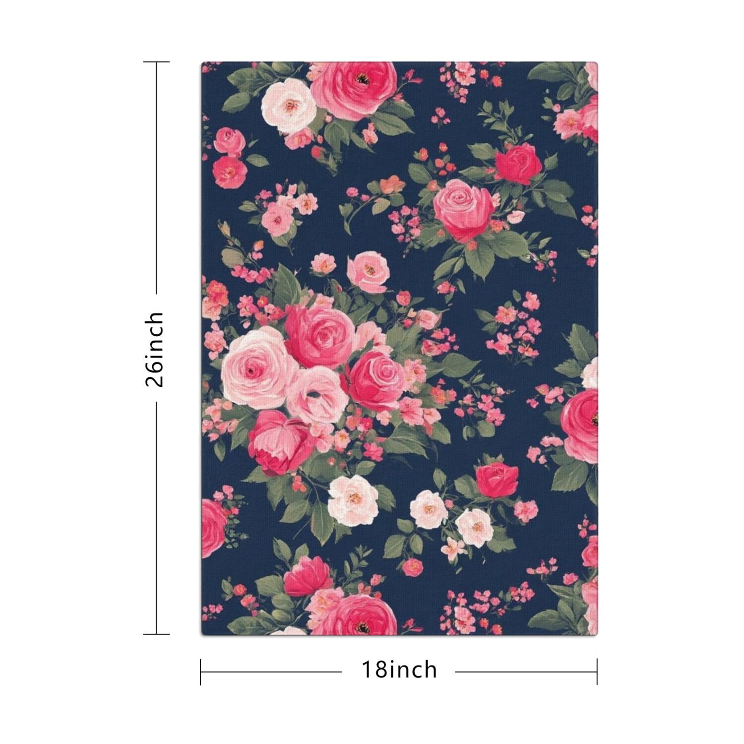 6 Pcs Funny Kitchen Towels,Pioneer Flower Microfiber Dish Towels,Kitchen Tea Towels,Kitchen Towel Set (18" X 26")