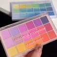 thumbnail image 3 of Rainbow Eyeshadow Palette, 18 Colors, Ultra Blendable Eye Makeup, Long Lasting Smudge-Proof Formula, For Daily, Party & Stage Makeup, Suitable For Beginners & Makeup Enthusiasts, 3 of 6