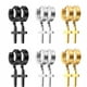 thumbnail image 4 of Pendientes colgantes de acero inoxidable para hombre y mujer, aretes con forma de cruz y estrellas, estilo gótico, 1 unidad, 4 of 4