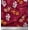 Burgundy, variant on Soimoi Brown Cotton Duck Fabric Leaves & Berries Fruits Print Fabric by Yard 42 Inch Wide