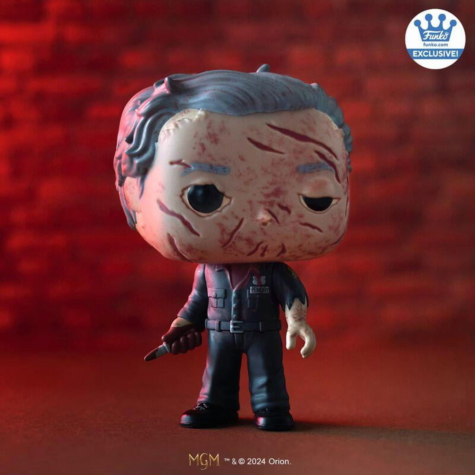 Funko Pop Movies Silence of the Lambs Hannibal Lecter as Guard Bloody Exclusive