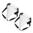 thumbnail image 5 of ROSENICE Groin Protectors Crotch Guard 2Pcs 9.04X6.68X0.39In White Pu Abs Engineering Plastic Sponge Boxing Training, 5 of 8