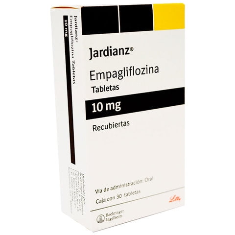 Jardianz 10 mg 30 tabletas