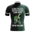 thumbnail image 1 of Slow Cyclists Make Fast Cyclists Look Good Cycling Jersey - L, 1 of 3